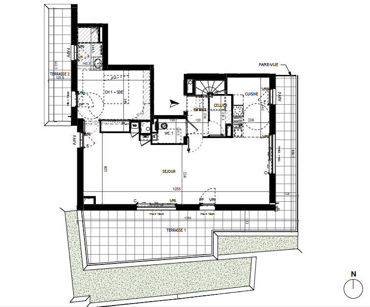 apartment 4 Rooms for sale on NANTES (44000)