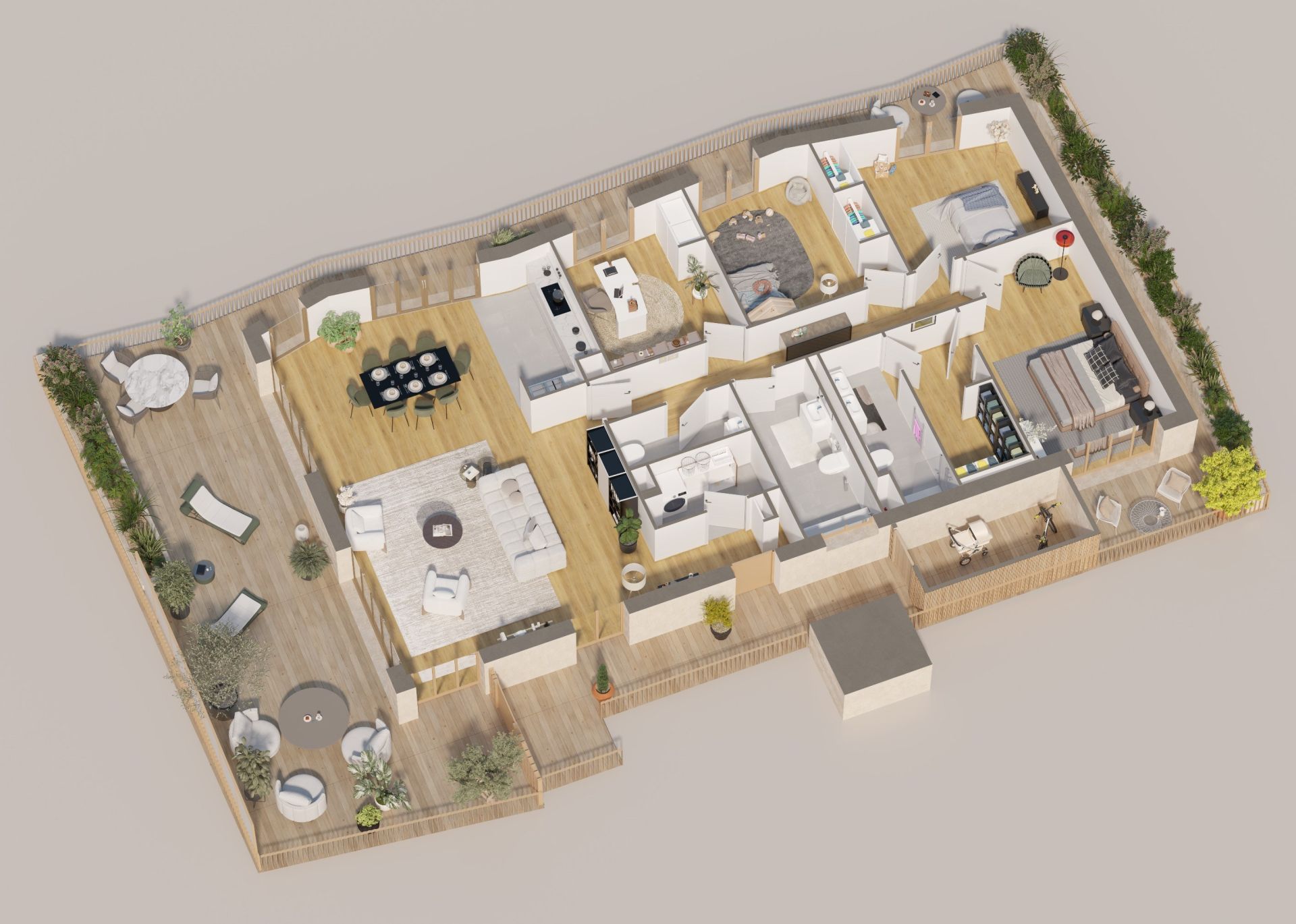 penthouse 5 Pièces en vente sur NANTES (44000)